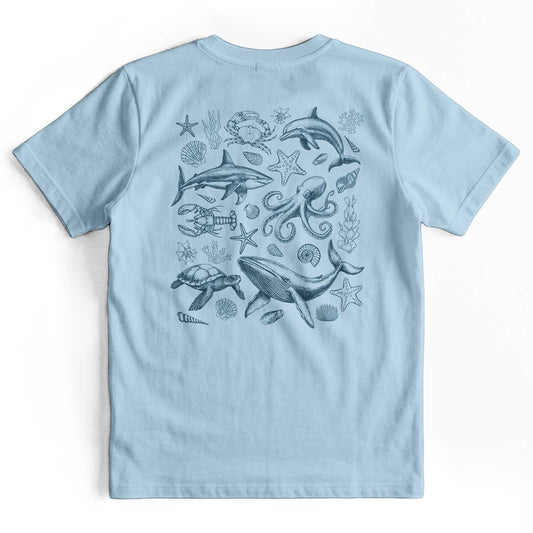 Retro 90s Sea Creatures T-Shirt
