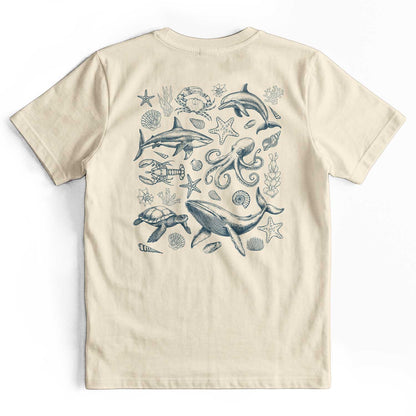 Retro 90s Sea Creatures T-Shirt