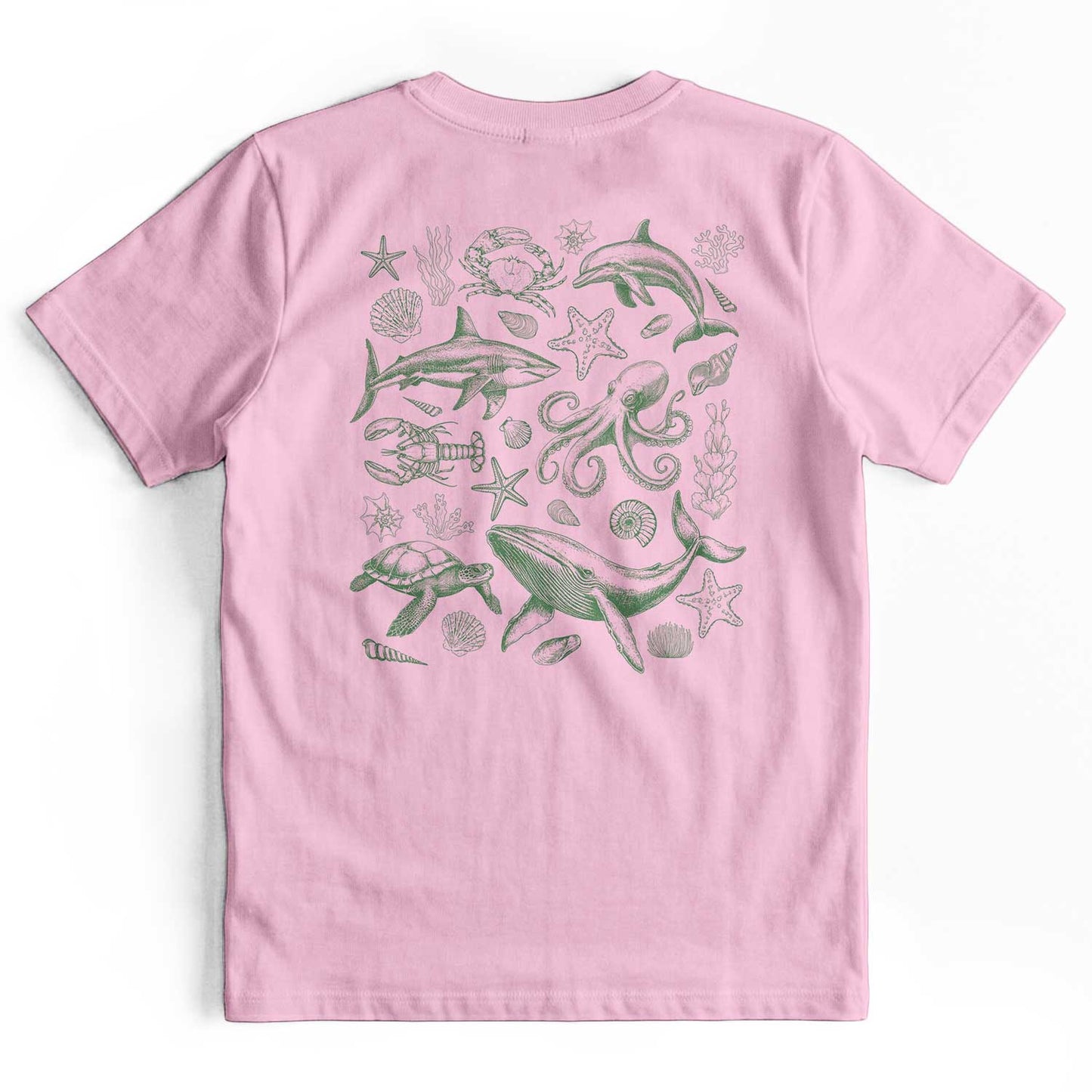Retro 90s Sea Creatures Ocean Lover T-Shirt
