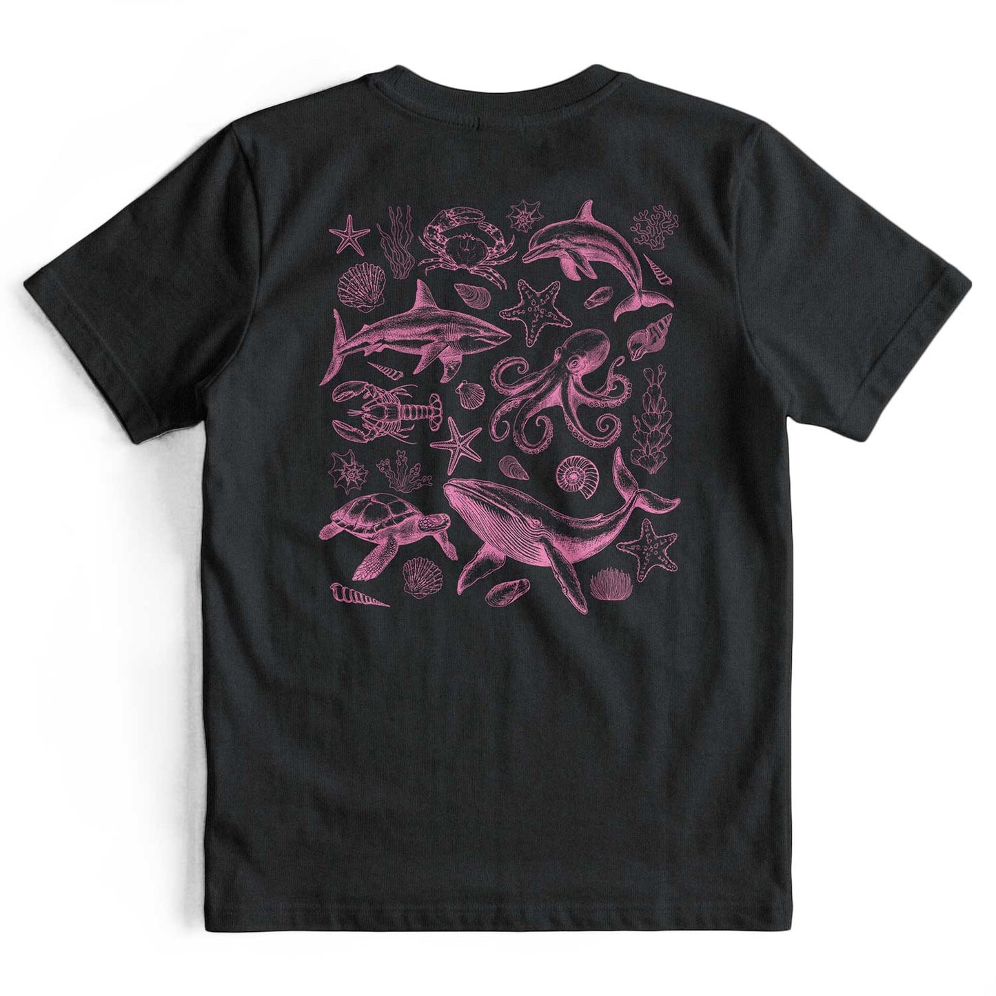 Retro 90s Sea Animals Ocean Lover T-Shirt