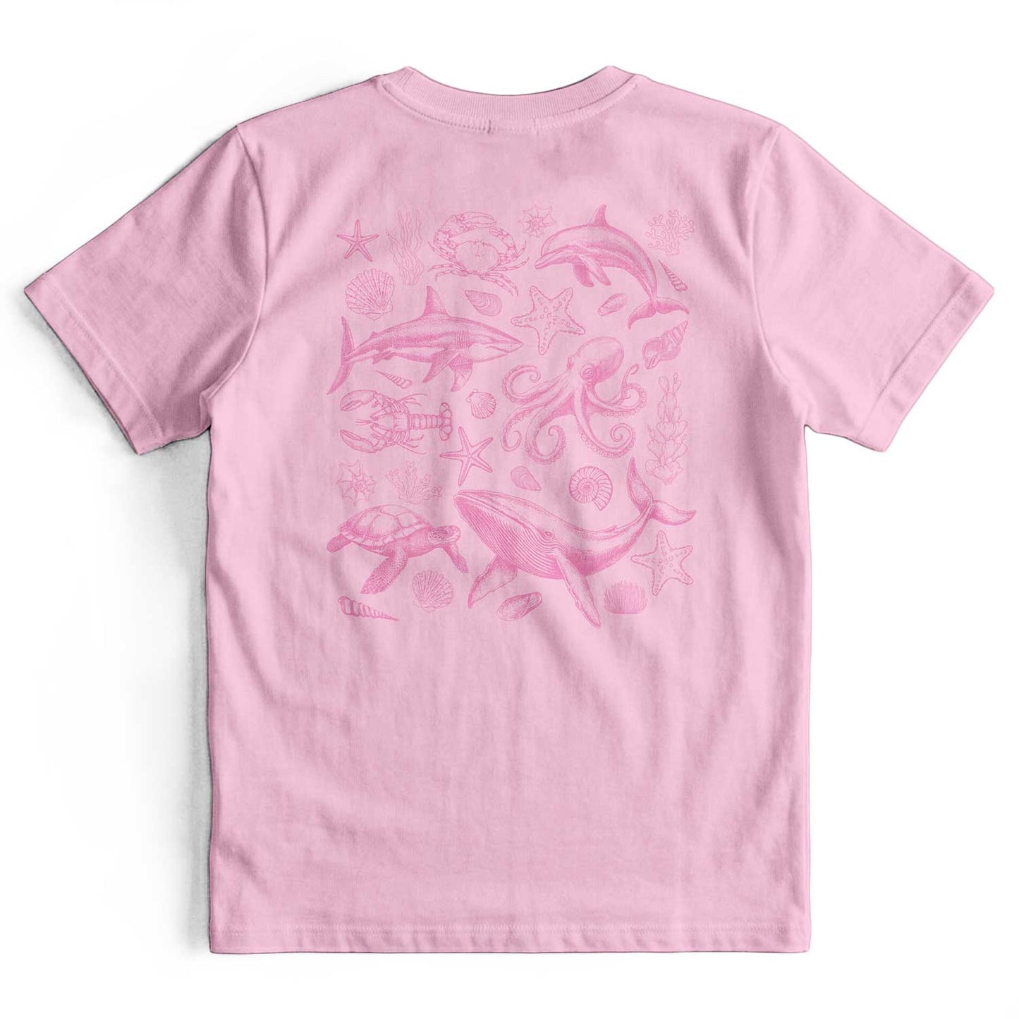 Retro 90s Sea Animals Ocean Lover T-Shirt