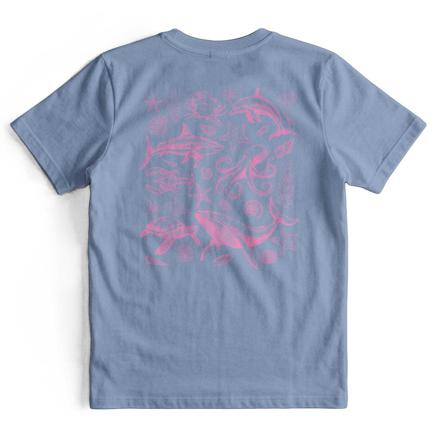 Retro 90s Sea Animals Ocean Lover T-Shirt