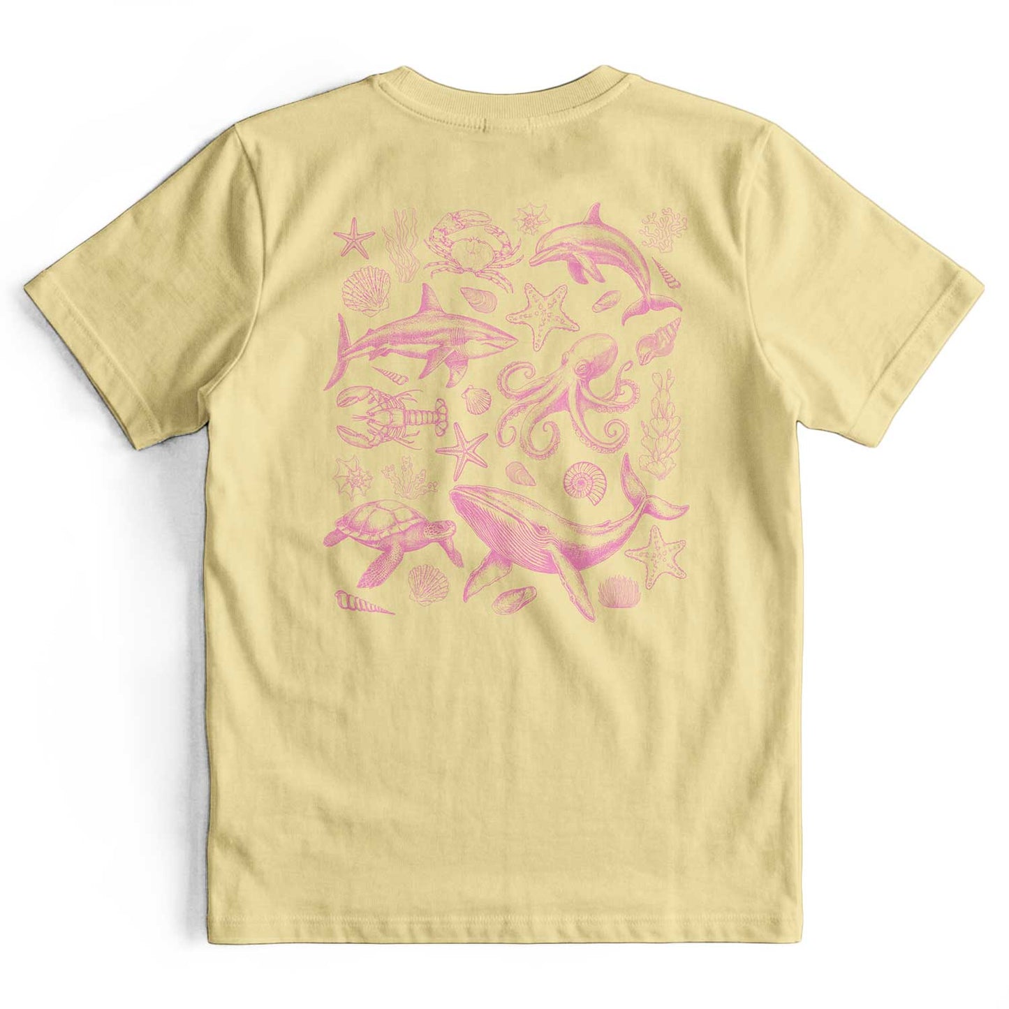 Retro 90s Sea Animals Ocean Lover T-Shirt