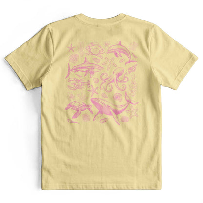 Retro 90s Sea Animals Ocean Lover T-Shirt