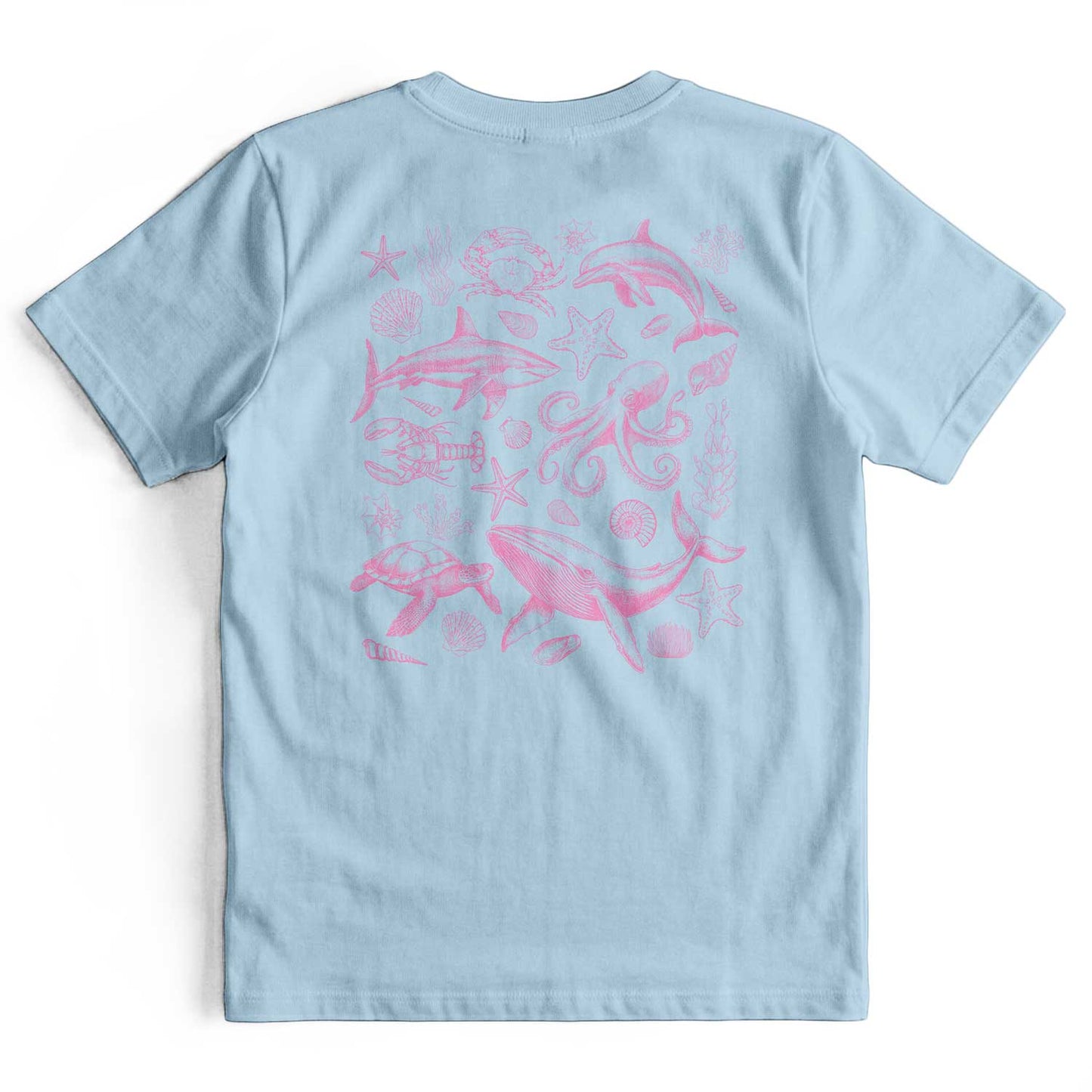 Retro 90s Sea Animals Ocean Lover T-Shirt