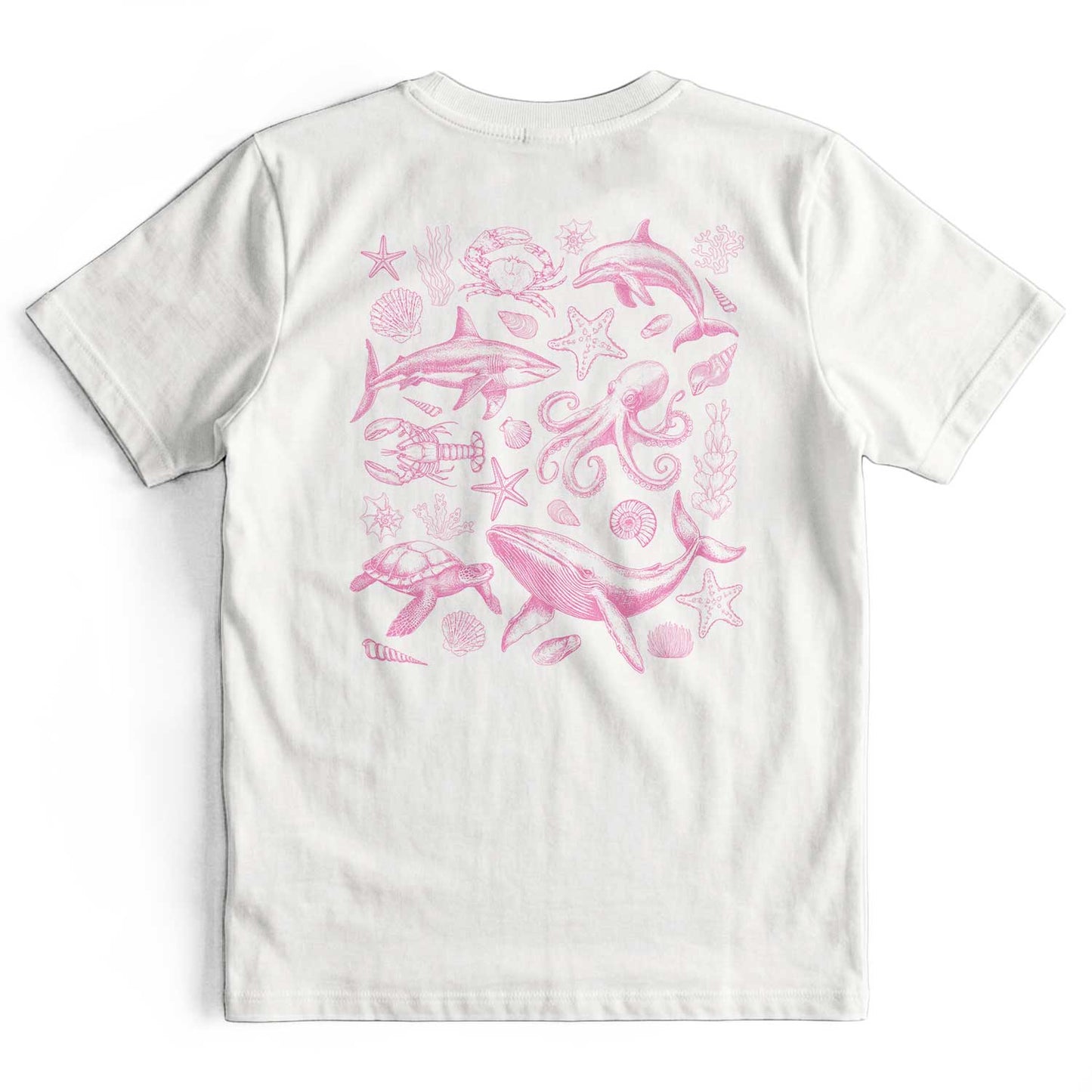 Retro 90s Sea Animals Ocean Lover T-Shirt