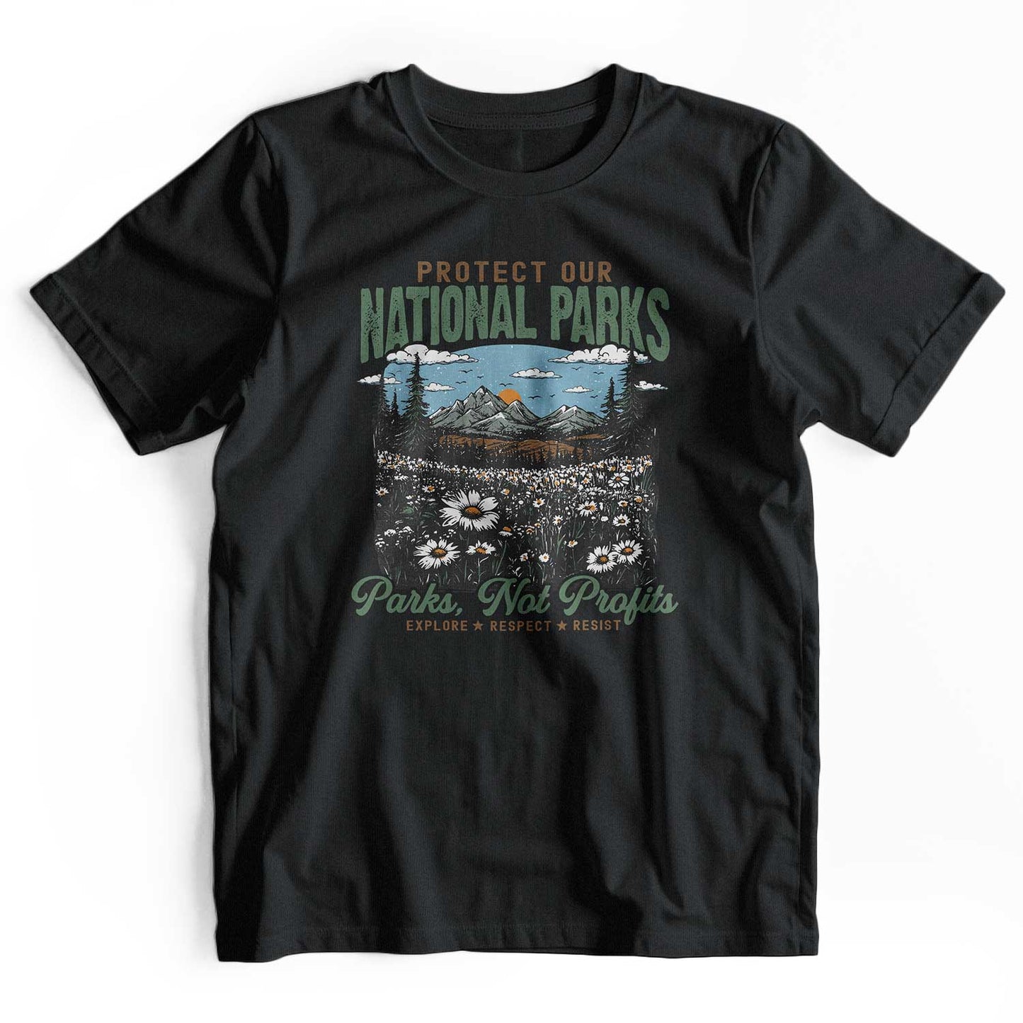 Protect Our National Parks Vintage T-Shirt