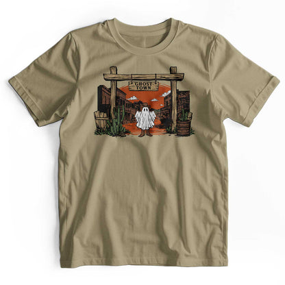 Western Halloween Ghost Town T-Shirt