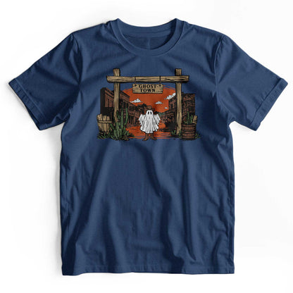Western Halloween Ghost Town T-Shirt
