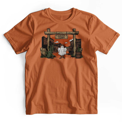 Western Halloween Ghost Town T-Shirt