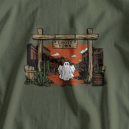 Western Halloween Ghost Town T-Shirt