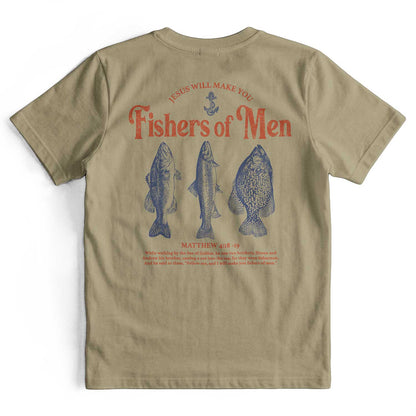 Jesus Fisher of Men Retro Christian T-Shirt